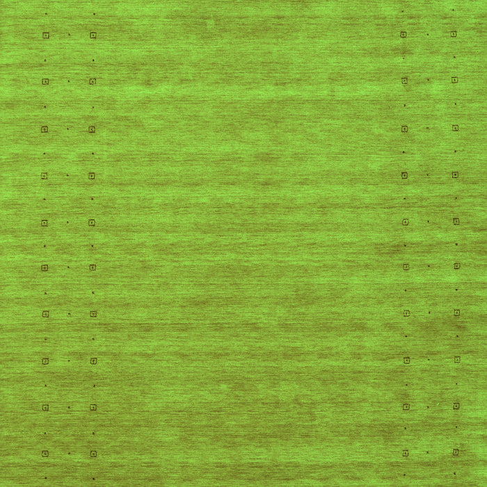 Abstract Green Contemporary Rug, con2503grn
