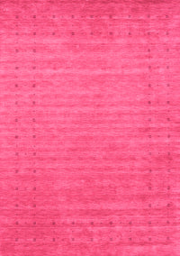 Abstract Pink Contemporary Rug, con2503pnk