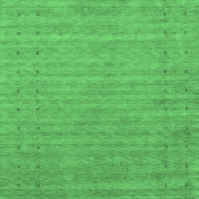 Machine Washable Abstract Emerald Green Contemporary Area Rugs, wshcon2503emgrn