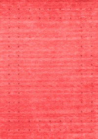 Abstract Red Contemporary Rug, con2503red