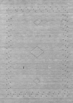 Abstract Gray Contemporary Rug, con2504gry