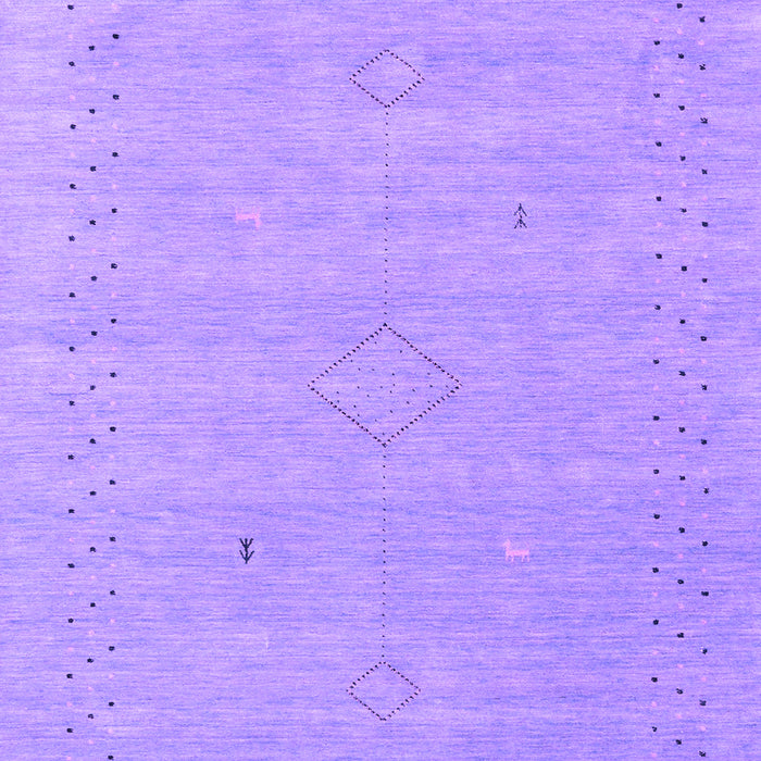 Machine Washable Abstract Purple Contemporary Area Rugs, wshcon2504pur