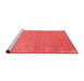 Contemporary Red Washable Rugs