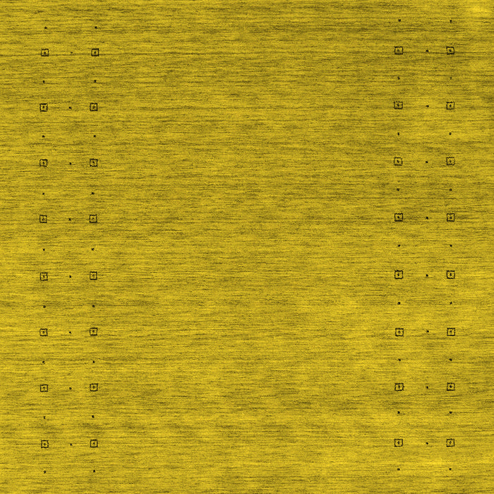 Abstract Yellow Contemporary Rug, con2505yw