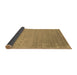 Sideview of Abstract Brown Contemporary Rug, con2505brn