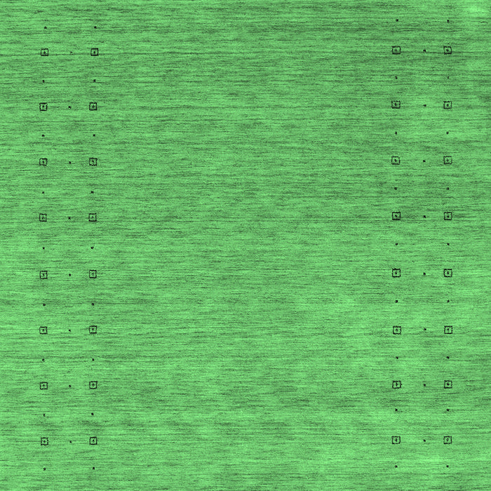 Abstract Emerald Green Contemporary Rug, con2505emgrn