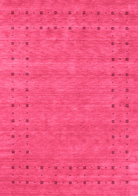 Abstract Pink Contemporary Rug, con2506pnk