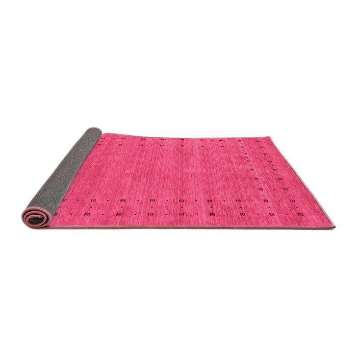 Sideview of Abstract Pink Contemporary Rug, con2506pnk