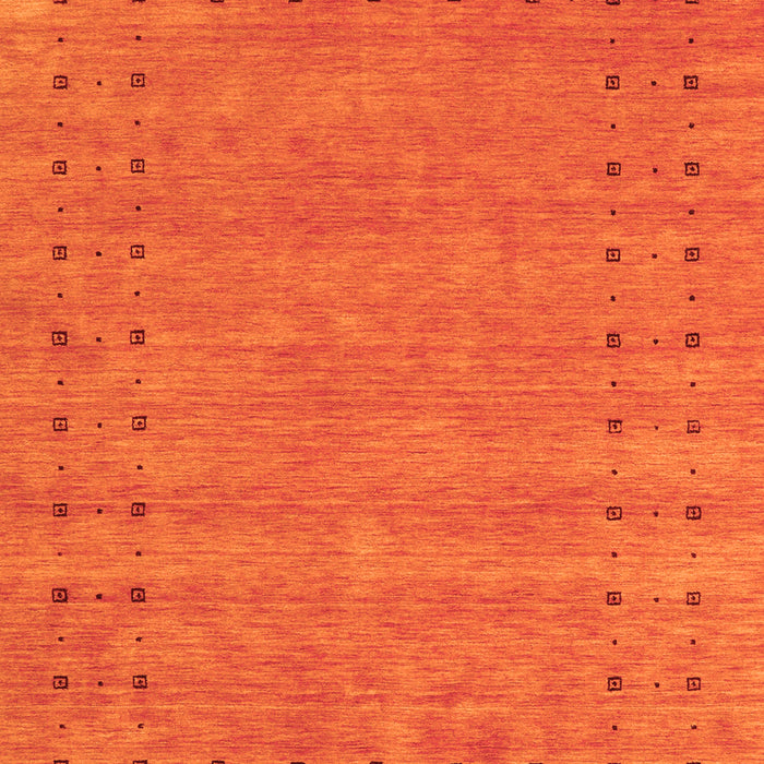 Abstract Orange Contemporary Rug, con2506org