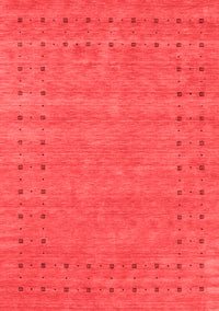 Abstract Red Contemporary Rug, con2506red