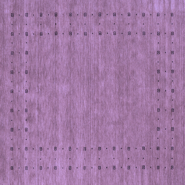 Square Abstract Blue Contemporary Rug, con2506blu