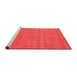 Contemporary Red Washable Rugs