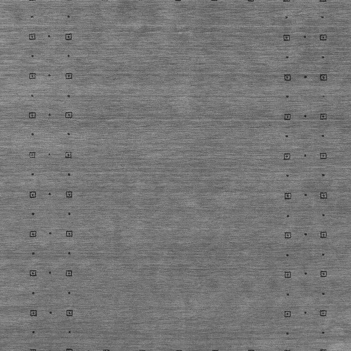 Serging Thickness of Machine Washable Abstract Gray Contemporary Rug, wshcon2506gry