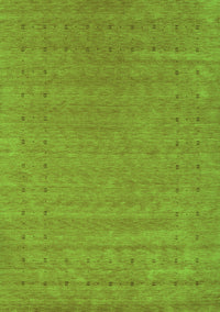 Abstract Green Contemporary Rug, con2507grn