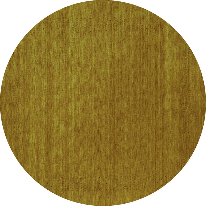 Round Machine Washable Abstract Turquoise Contemporary Area Rugs, wshcon2508turq