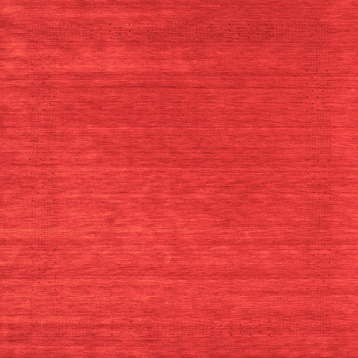 Serging Thickness of Abstract Orange Contemporary Rug, con2508org