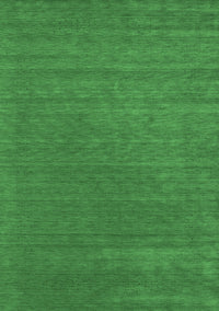 Abstract Emerald Green Contemporary Rug, con2508emgrn