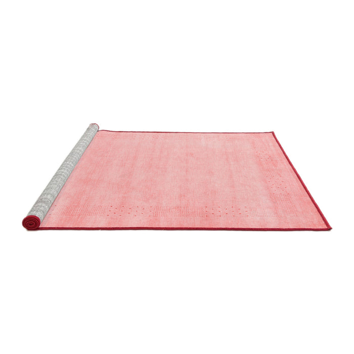 Modern Red Washable Rugs
