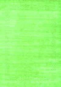 Solid Green Modern Rug, con2509grn