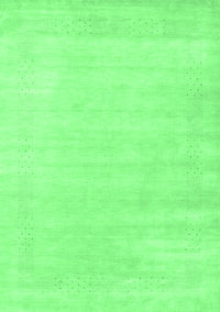 Solid Emerald Green Modern Rug, con2509emgrn