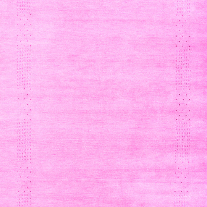 Machine Washable Solid Pink Modern Rug, wshcon2509pnk