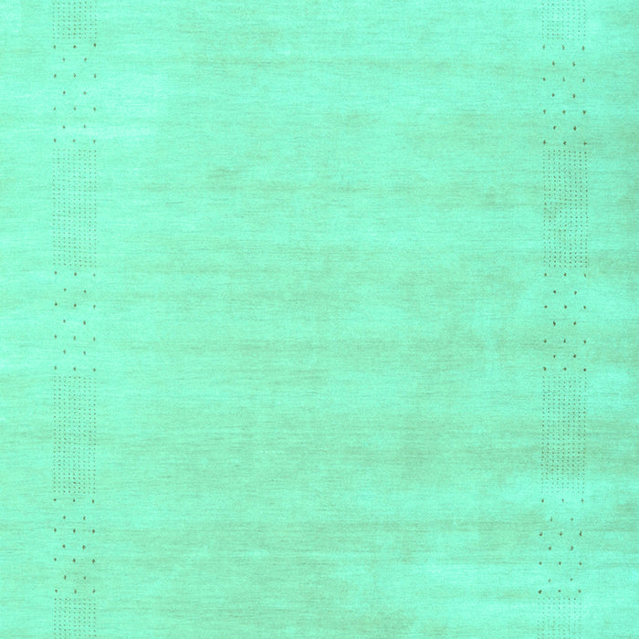 Machine Washable Solid Turquoise Modern Area Rugs, wshcon2509turq