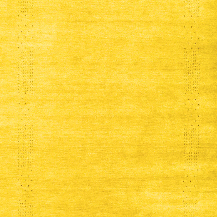 Solid Yellow Modern Rug, con2509yw