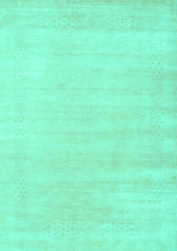 Solid Turquoise Modern Rug, con2509turq