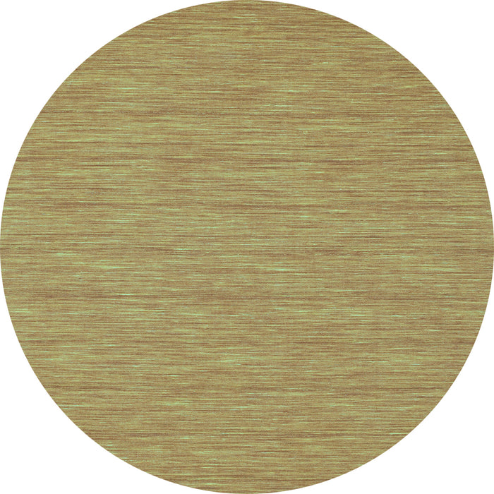 Round Abstract Light Blue Contemporary Rug, con250lblu