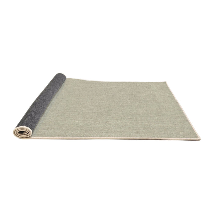 Thickness of Contemporary Sage Green Solid Rug, con251