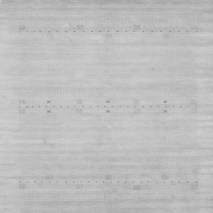 Serging Thickness of Solid Gray Modern Rug, con2510gry