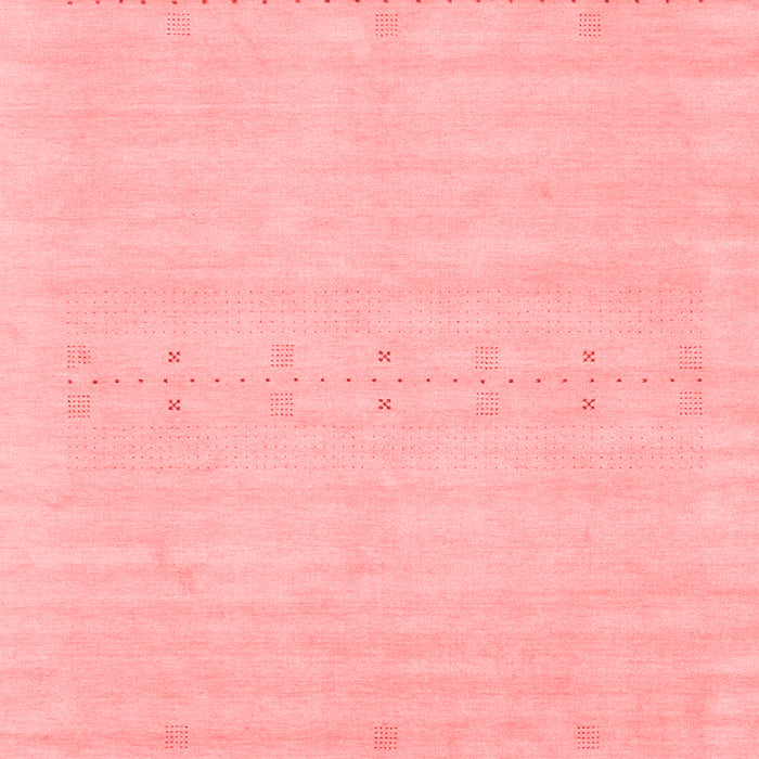 Machine Washable Solid Red Modern Rug, wshcon2510red