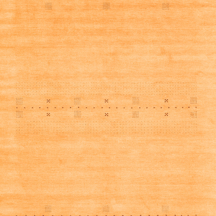 Solid Orange Modern Rug, con2510org