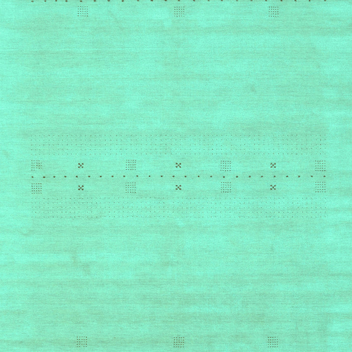 Machine Washable Solid Turquoise Modern Area Rugs, wshcon2510turq