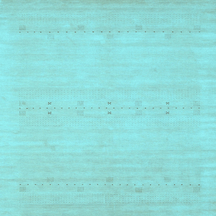 Square Solid Light Blue Modern Rug, con2510lblu