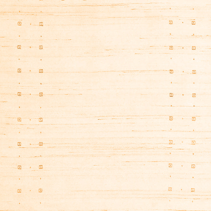 Solid Orange Modern Rug, con2511org