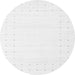 Machine Washable Solid Gray Modern Rug, wshcon2511gry