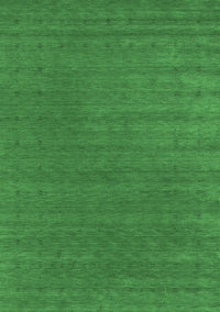 Abstract Emerald Green Contemporary Rug, con2512emgrn