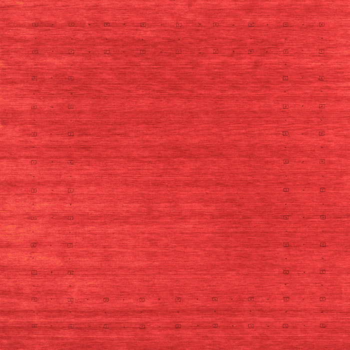 Serging Thickness of Abstract Orange Contemporary Rug, con2512org