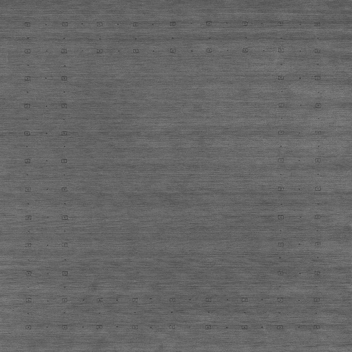 Round Machine Washable Abstract Gray Contemporary Rug, wshcon2512gry