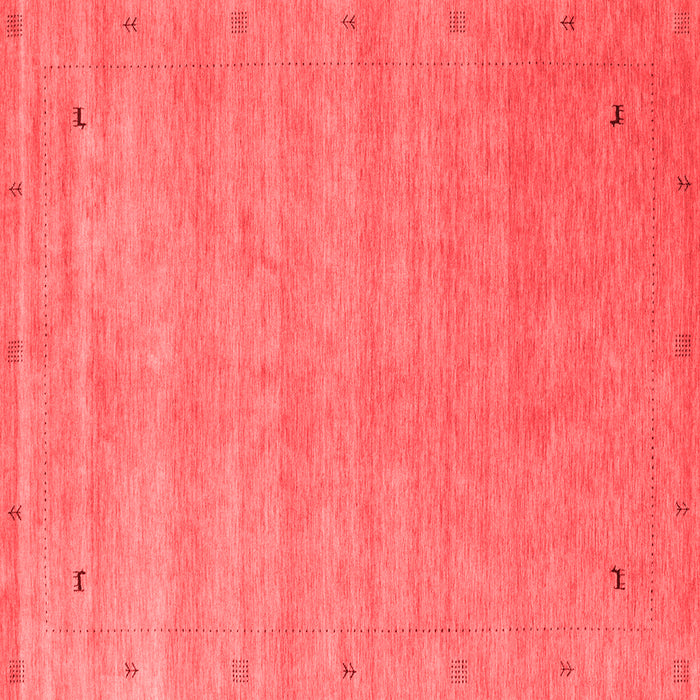 Machine Washable Abstract Red Contemporary Rug, wshcon2513red