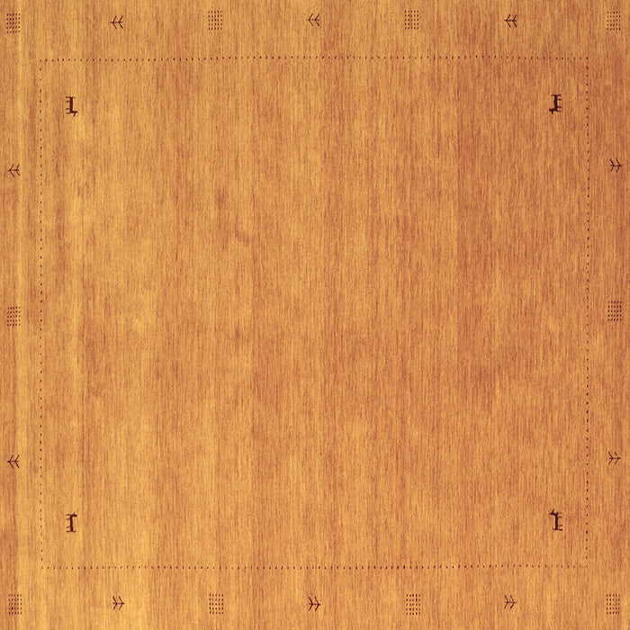 Square Abstract Brown Contemporary Rug, con2513brn