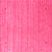 Square Abstract Pink Contemporary Rug, con2513pnk