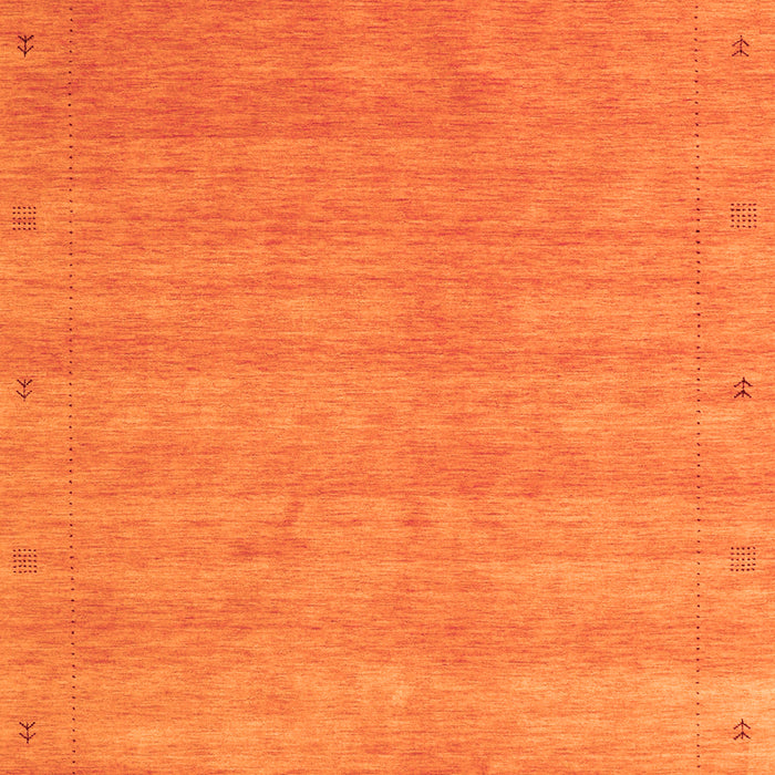 Serging Thickness of Machine Washable Abstract Orange Contemporary Area Rugs, wshcon2513org