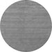 Square Abstract Gray Contemporary Rug, con2513gry