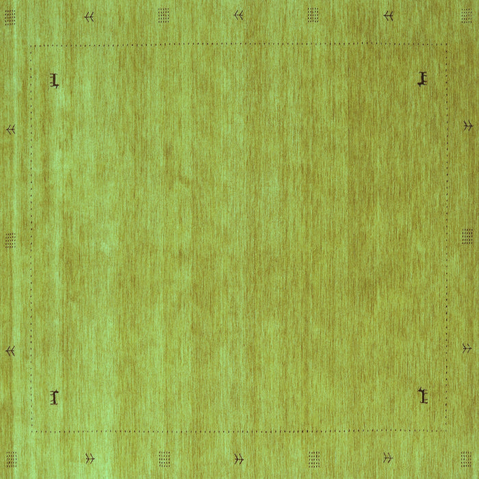 Square Machine Washable Abstract Turquoise Contemporary Area Rugs, wshcon2513turq