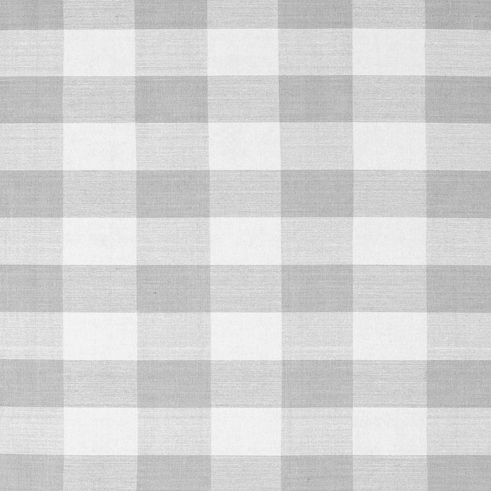 Serging Thickness of Checkered Gray Modern Rug, con2514gry