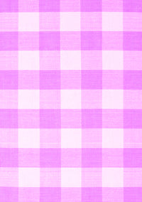 Checkered Pink Modern Rug, con2514pnk