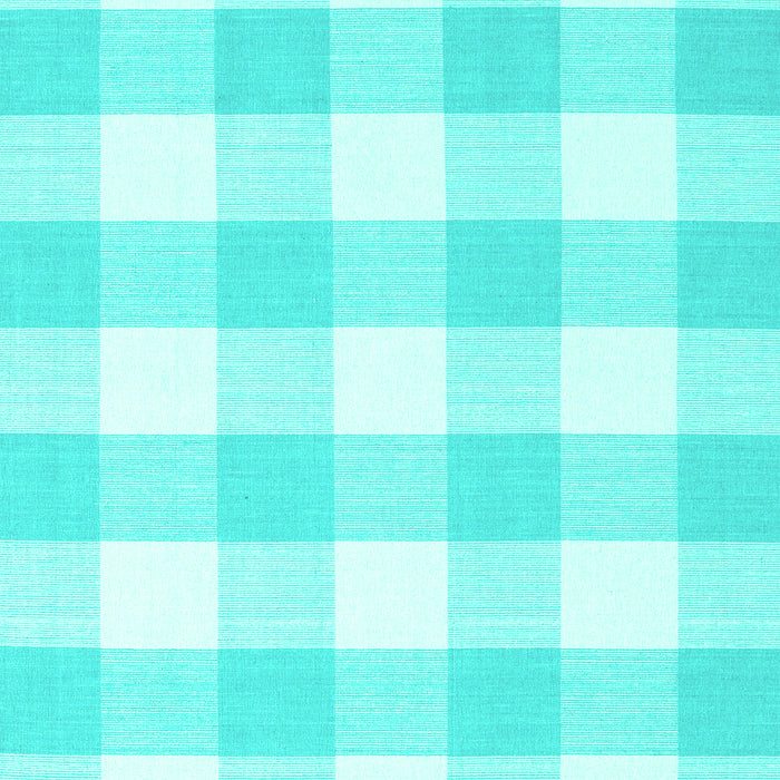 Checkered Turquoise Modern Rug, con2514turq