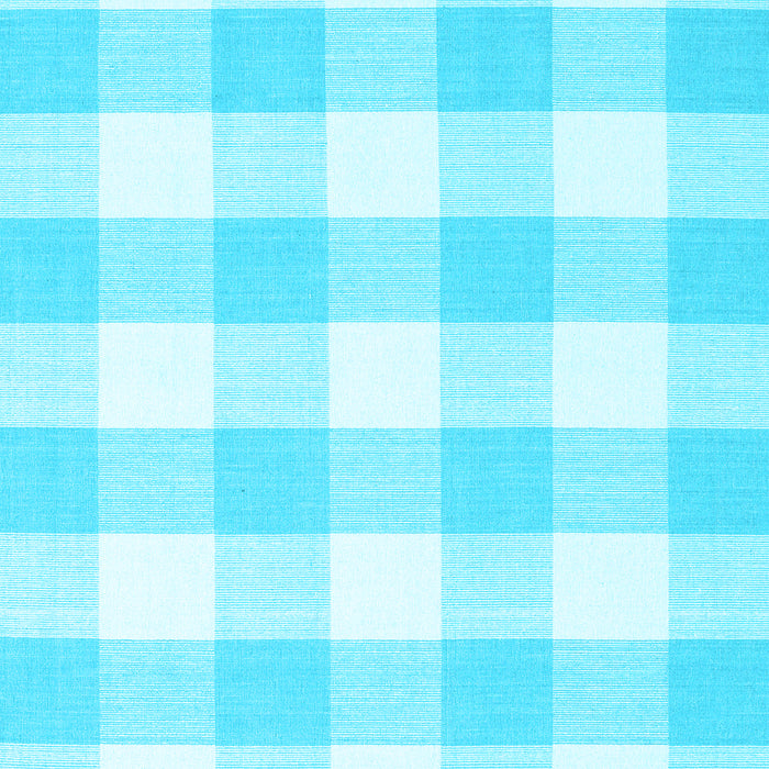 Machine Washable Checkered Light Blue Modern Rug, wshcon2514lblu